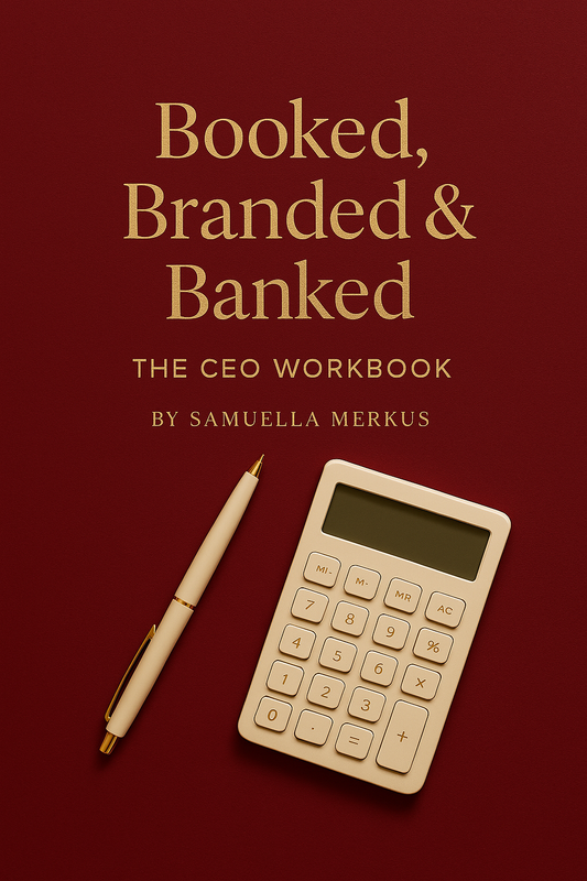 Booked, branded & banked. The ceo workbook.