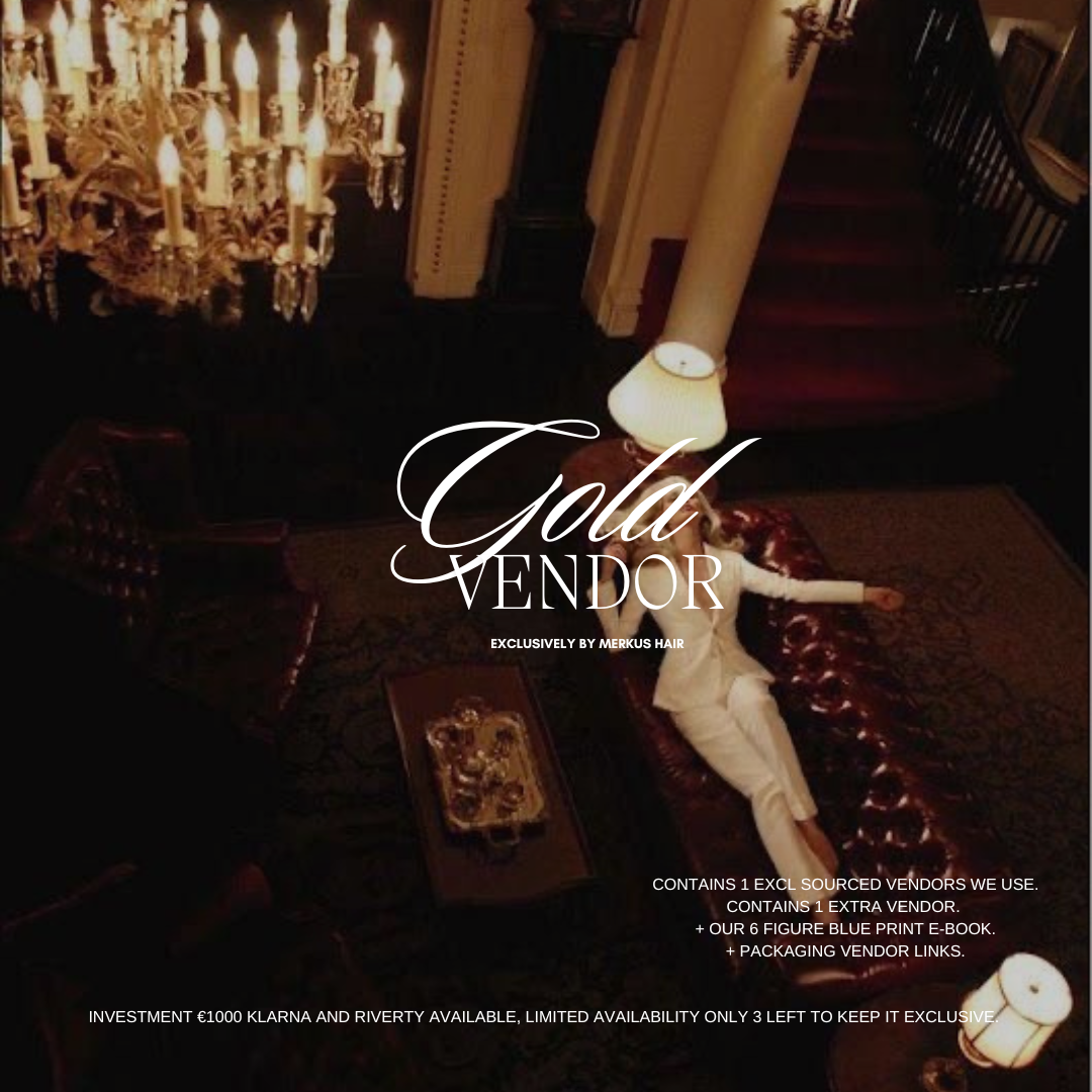 Gold vendor Merkus Hair